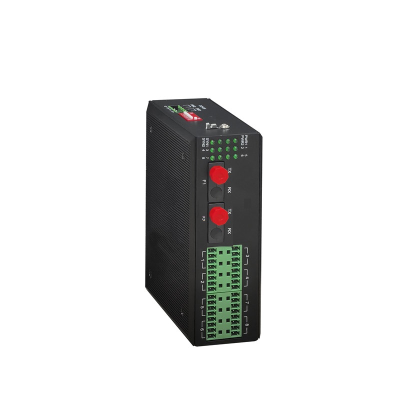 工业4路RS422串口环网光猫