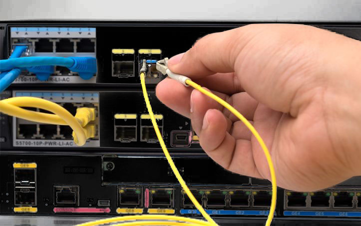 交换机的三种连接方式