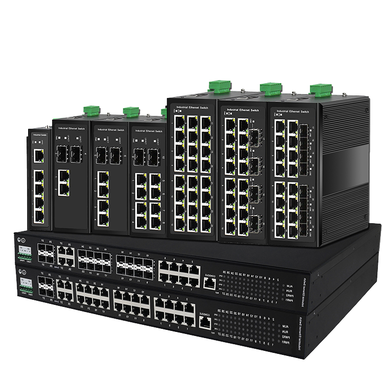 友联华工业交换机产品线
