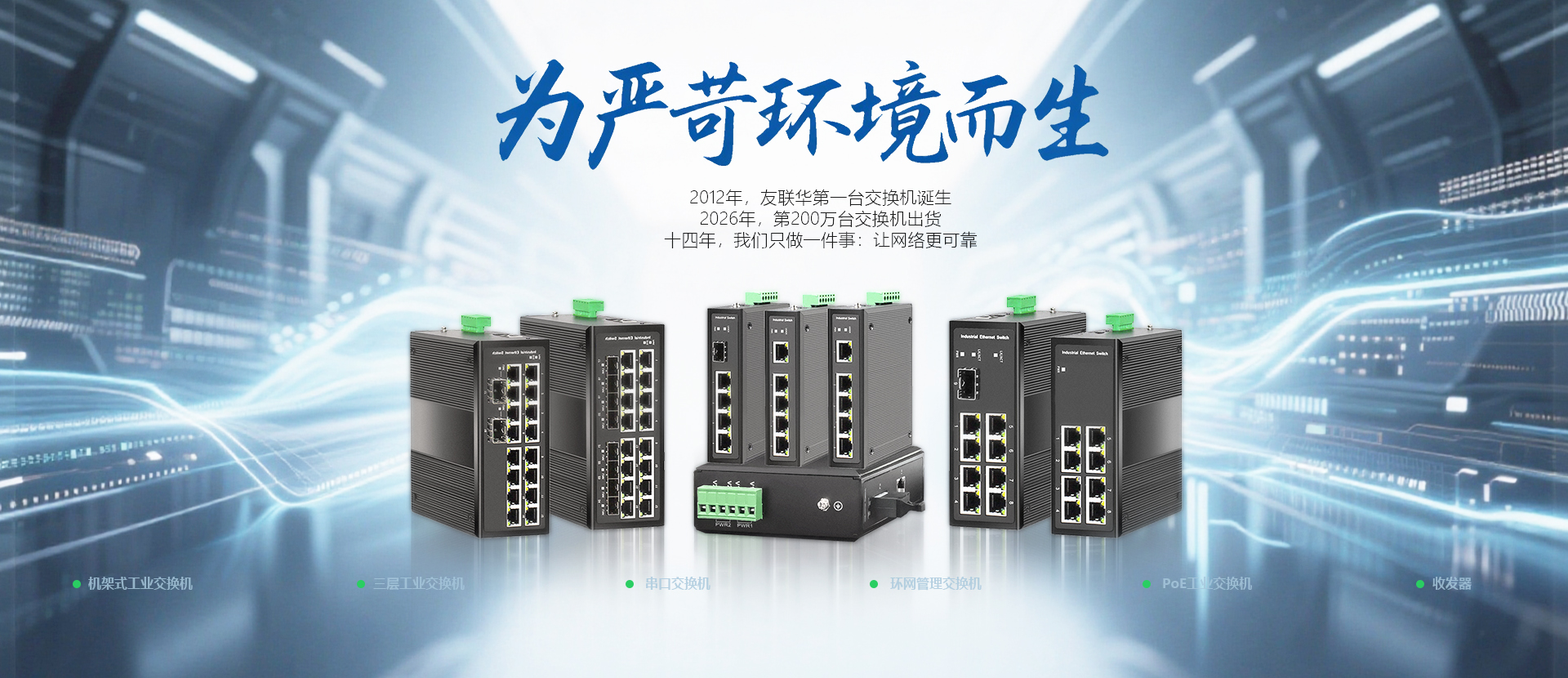 工业交换机友联华