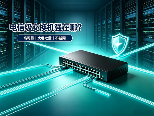 什么是电信级交换机设备？友联华交换机